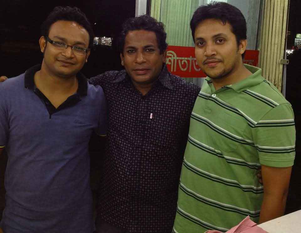 ডাঃ আরিফ মাসুদ চৌধুরী সহকর্মীদের সাথে সন্ধ্যায়